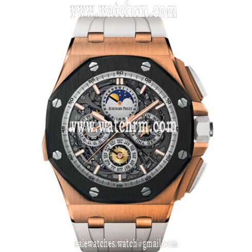 Audemars Piguet Royal Oak Offshore Grande Complication Rose Gold Men's Watch 26571RO.OO.A010CA.01