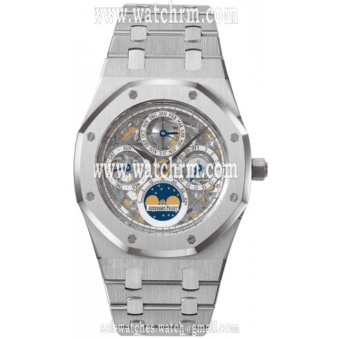 Audemars Piguet Royal Oak Perpetual Calendar Automatic Platinum Men's Watch 25829PT.OO.0944PT.01