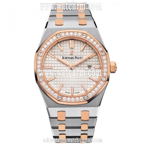 Audemars Piguet Royal Oak Silver Dial Ladies Watch 67651SR.ZZ.1261SR.01