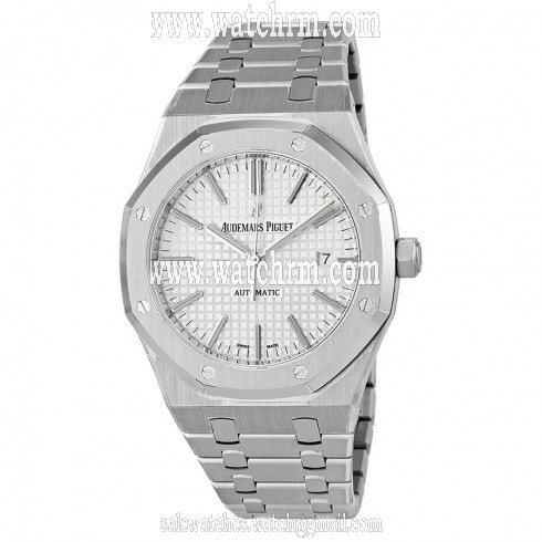 Audemars Piguet Royal Oak Silver Dial Stainless Steel Automatic Men's Watch 15400ST.OO.1220ST.02