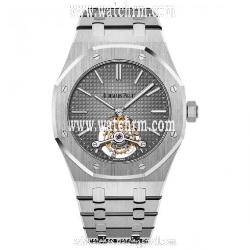 Audemars Piguet Royal Oak Tourbillion Extra-Thin Smoked Grey Dial Men's Watch 26510PT.OO.1220PT.01