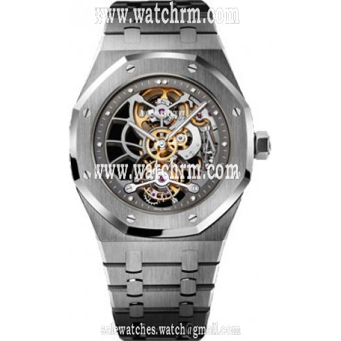 Audemars Piguet Royal Oak Tourbillion Skeleton Dial Men's Watch 26511PTOO1220PT01