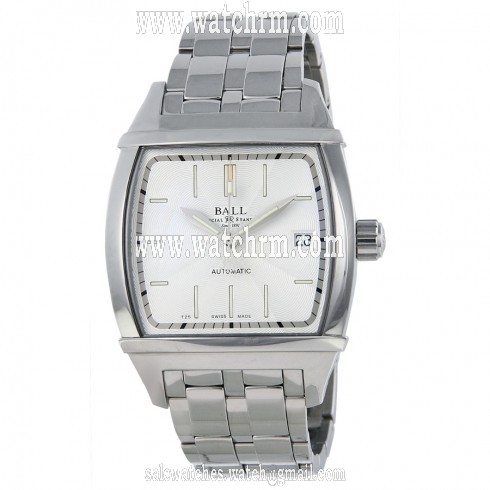 Ball Conductor Automatic Chronograph Silver Dial Men's Watch CM1068D-SJ-SL