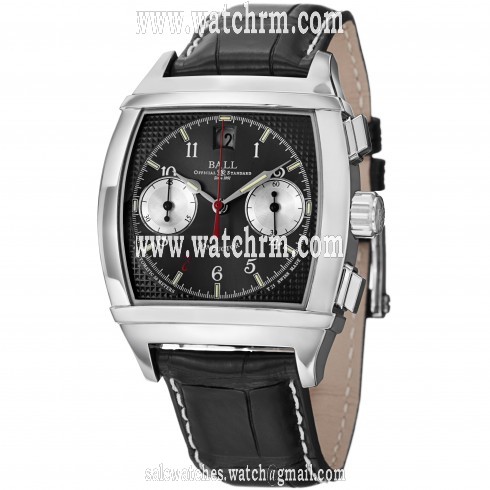 Ball Conductor Chronograph II Automatic Black Dial Men's Watch CM2068D-LJ-BK