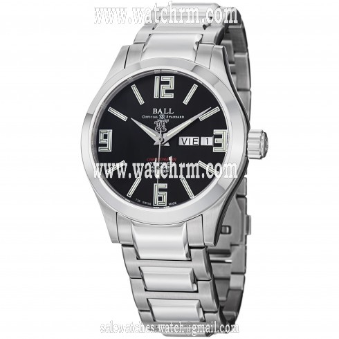 Ball Engineer Automatic Black Dial Steel Men's Watch NM1022C-SCAJ-BK