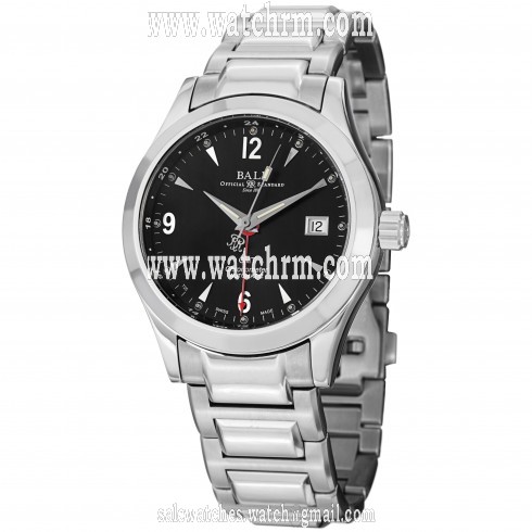 Ball Engineer II Ohio GMT Automatic Black Dial Men's Watch GM1032C-S2CJ-BK