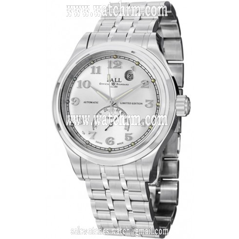 Ball Trainmaster Fahrenheit Automatic Silver Dial Men's Watch NT1050D-SJ-SLF