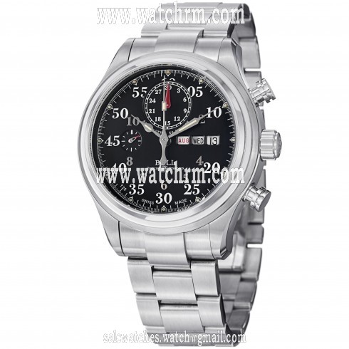 Ball Trainmaster Racer Automatic Black Dial Steel Men's Watch CM1030D-S1J-BK