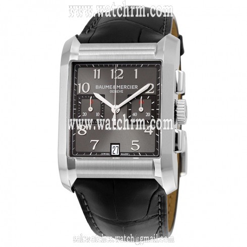 Baume and Mercier Black Dial Chronograph Autmatic Men's Watch 10030