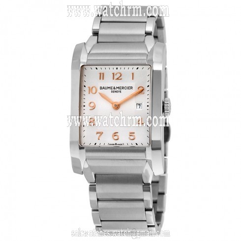 Baume and Mercier Hampton Milleis Steel Ladies Watch 10020