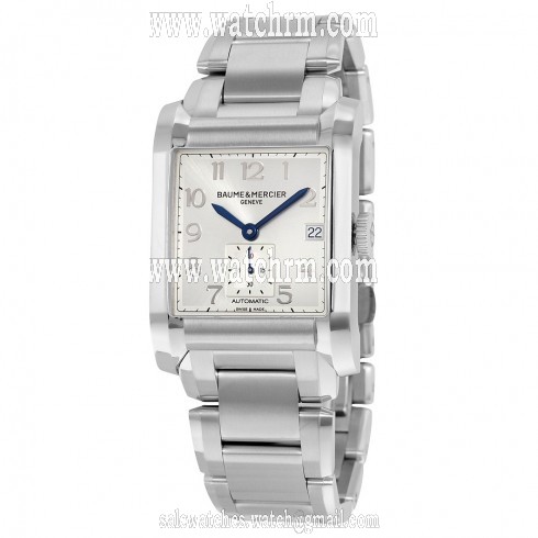 Baume and Mercier Hampton Silver Dial Automatic Men's Watch 10047