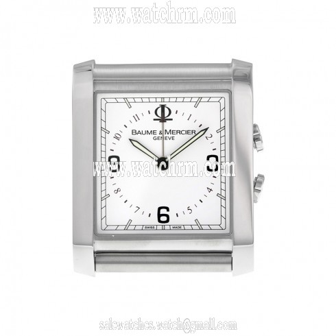 Baume and Mercier Hampton Square XXL Clock 08754