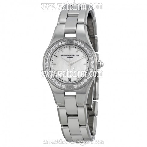 Baume and Mercier Linea Diamond Ladies Watch 10013