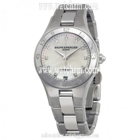 Baume and Mercier Linea Stainless Steel Ladies Watch 10074