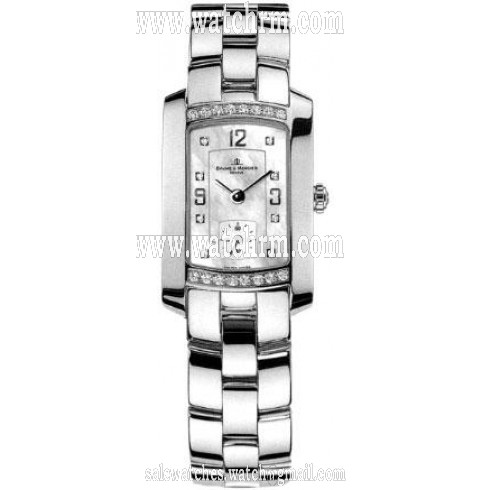 Baume & Mercier Hampton Milleis Diamond Ladies Watch 6991