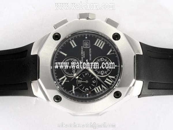 Baume Mercier Riviera XXL 8594 Stainless Steel Bezel Mens Watch
