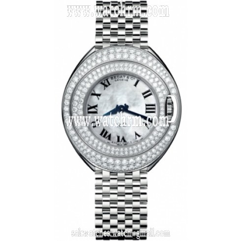 Bedat No. 2 Mother of Pearl Dial Stainless Steel Diamond Unisex Watch 228.051.90