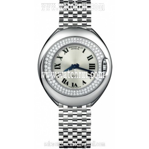 Bedat No 2 Silver Dial Stainless Steel Diamond Unisex Watch 228.031.600
