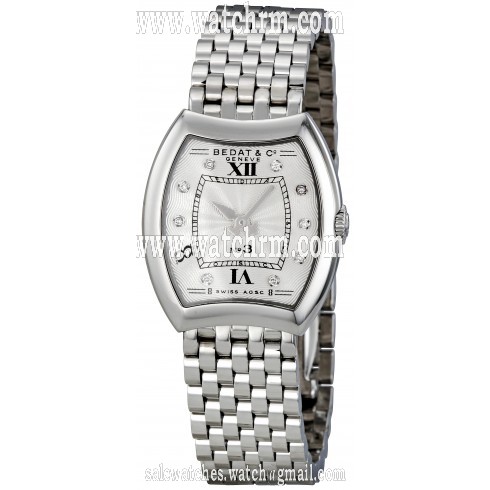 Bedat No. 3 Diamond Steel Ladies Watch 304.011.109