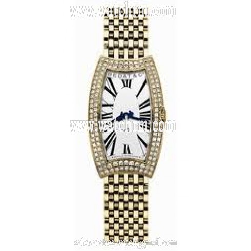 Bedat No 3 Silver Dial 18kt Yellow Gold Ladies Watch 384.333.600