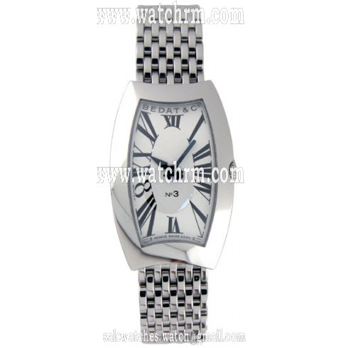 Bedat No. 3 Silver Dial Steel Ladies Watch 384.011.600