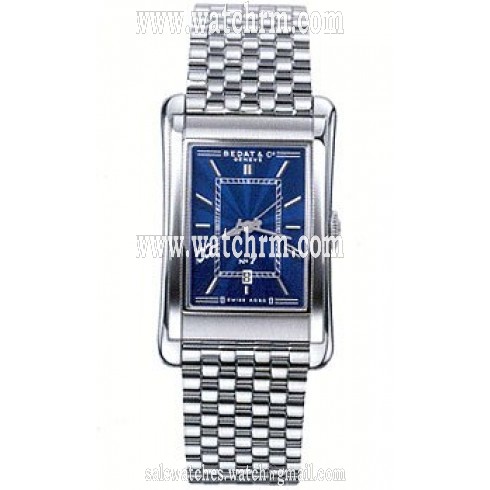 Bedat No. 7 Automatic Blue Dial Stainless Steel Men's Watch 718.011.510