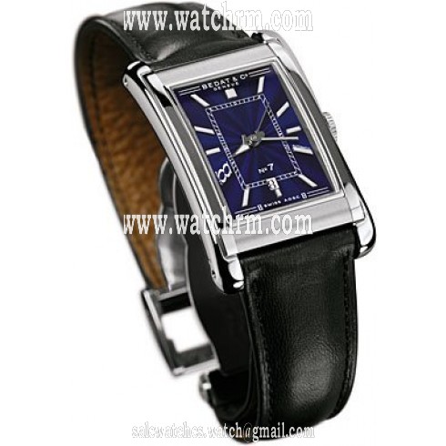 Bedat No. 7 Blue Dial Stainless Steel Men's Watch 718.010.520