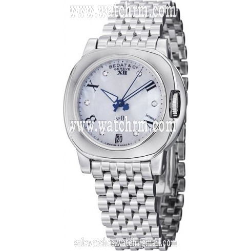Bedat No 8 Mother of Pearl Diamond Dial Automatic Ladies Watch 838.011.909