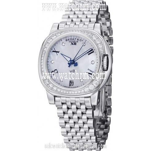 Bedat No 8 Mother of Pearl Diamond Dial Automatic Ladies Watch 838.061.909