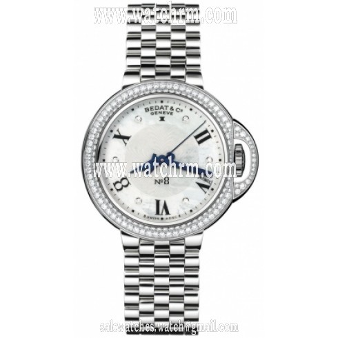 Bedat No 8 Mother of Pearl Diamond Dial Automatic Unisex Watch 828.041.909
