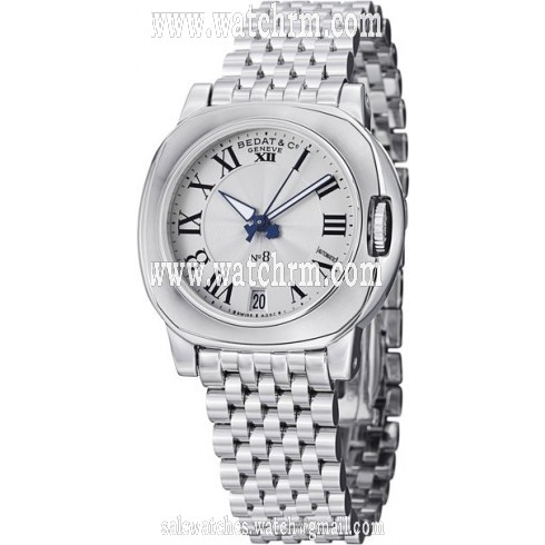 Bedat No 8 Silver Dial Stainless Steel Automatic Men's Watch 838.011.100