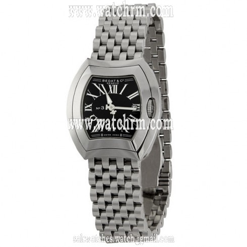 Bedat No. 3 Steel Black Ladies Watch 334.011.301
