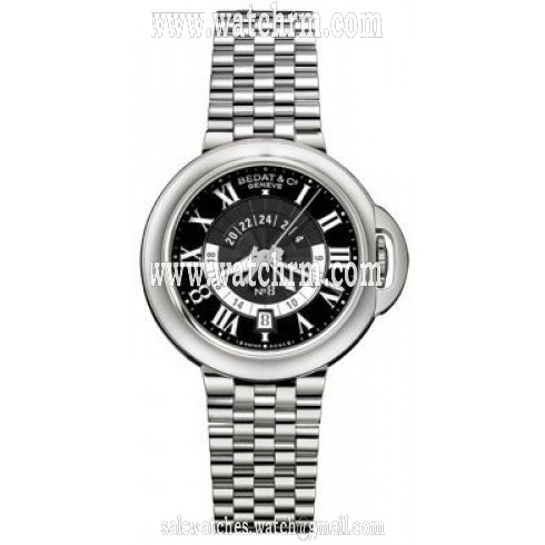 Bedat No.8 Black Dial Stainless Steel Automatic Ladies Watch 832.011.300