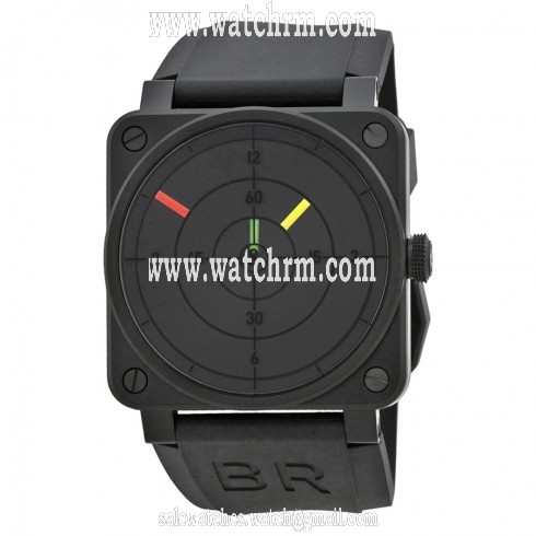 Bell and Ross Aviation Radar Black Dial Mechanical Men's Watch BR0392-RADAR