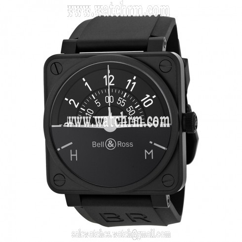 Bell and Ross Turn Coordinator Automatic Black Dial Men's Watch BR0192-TURNCOOR