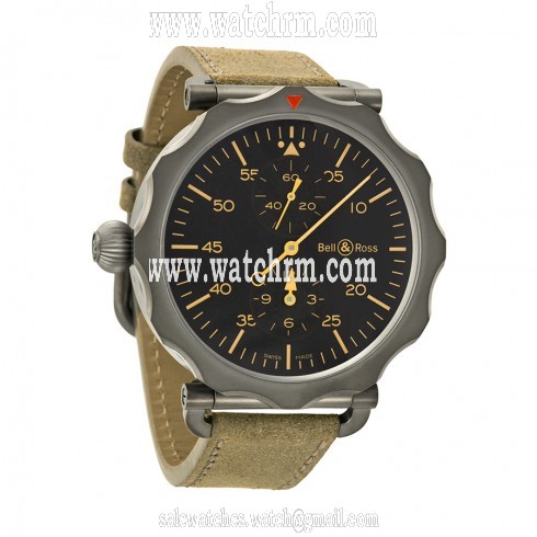 Bell and Ross WW2 Regulateur Automatic Men's Watch BRWW2-REG-HER/SCA