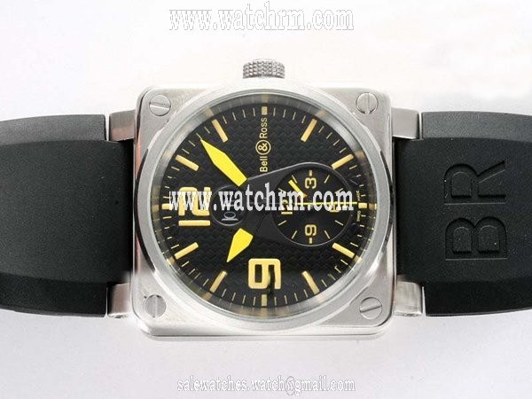 Bell Ross BR01-92 BR01-92-BD-B-V-27 42x42mm Black Dial Automatic Watch