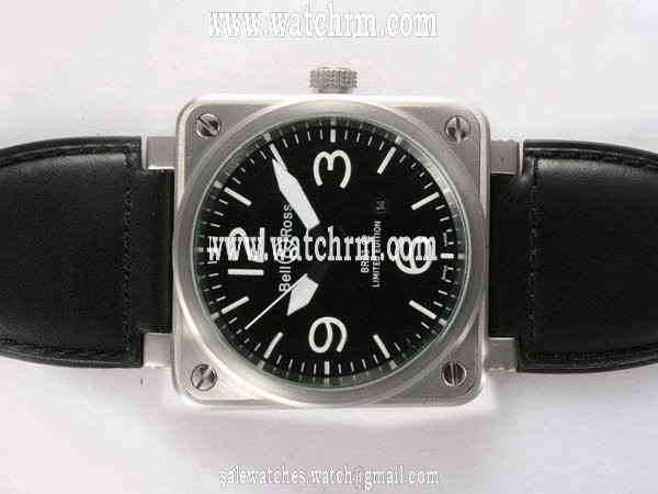 Bell Ross BR01-92 BR01-92 Black Stainless Steel Case Midsize Stainless Steel Bezel Watch