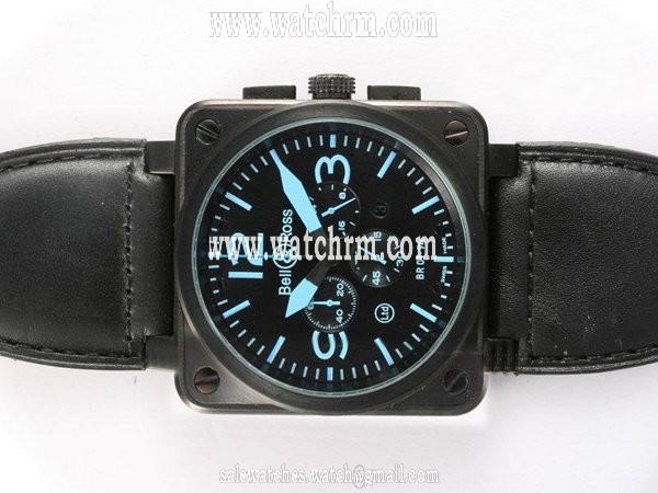 Bell Ross BR01-94 Limited editions BR01-94 Blue PVD Bezel Midsize Watch