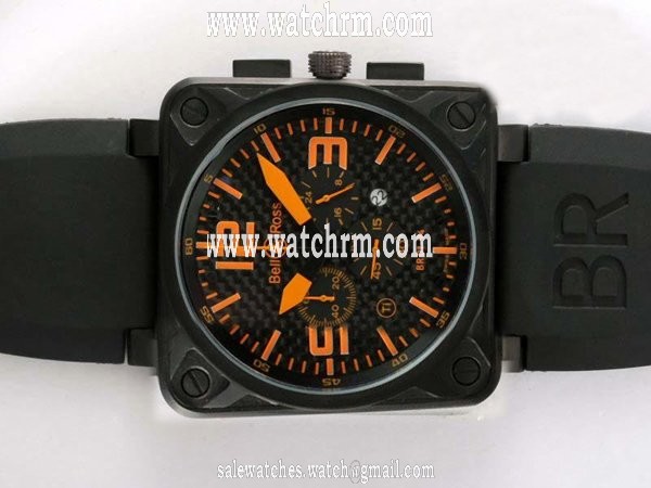 Bell Ross BR01-94 Limited editions BR01-94 Red Black Dial 38x38mm PVD Case Watch