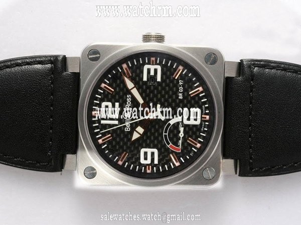 Bell Ross BR01-97 Power Reserve BR01-97 Steel Black 42x42mm Black Dial Watch