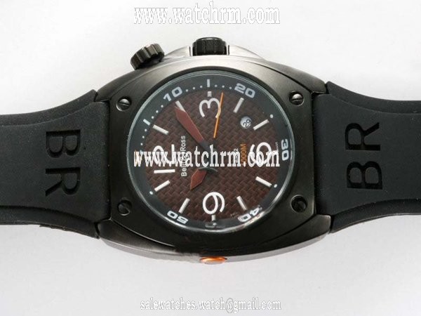 Bell Ross BR02 BR02 -94 Carbon Finish PVD Bezel Midsize Automatic Watch