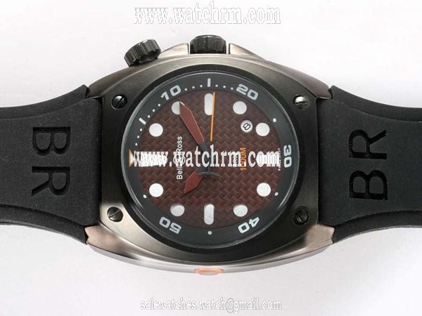 Bell Ross BR02 BR02 PRO Dial Carbon Finish PVD Bezel Midsize PVD Case Watch