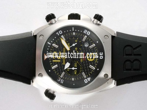 Bell Ross Chronograph BR02-94 Hexagonal Quartz Chronograph Watch