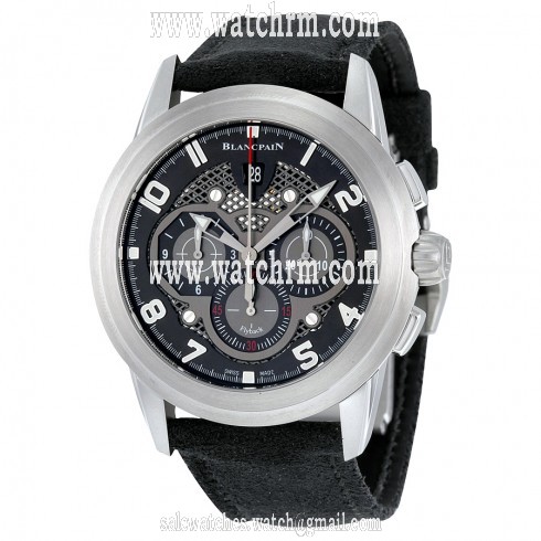 Blancpain L-Evolution Flyback Chronograph Black Dial Automatic Men's Watch 560STC-11B30-52B
