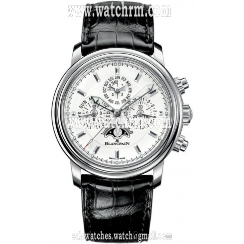 Blancpain Leman Automatic Chronograph White Dial Men's Watch 2685F-1127-53B