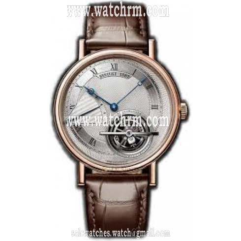 Breguet Classique Complications Silver Dial 18kt Pink Gold Men's Watch 5377BR129WU