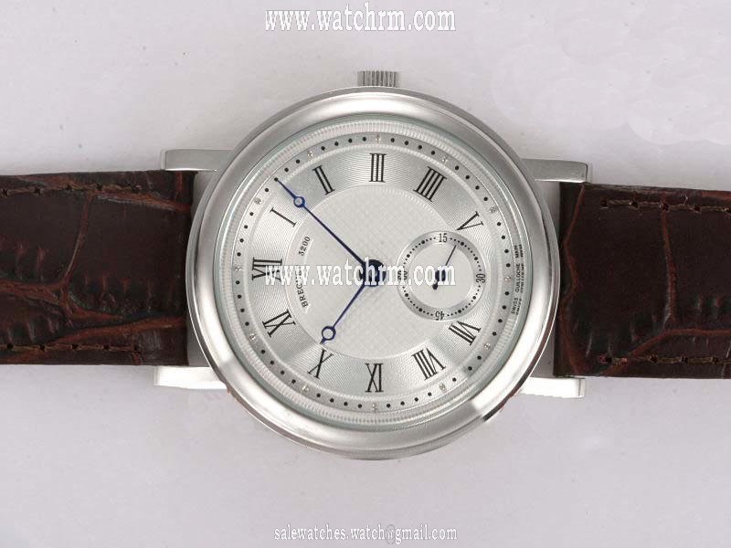 Breguet Classique Manual 5907BB12984 Manual Winding Round White Dial Watch