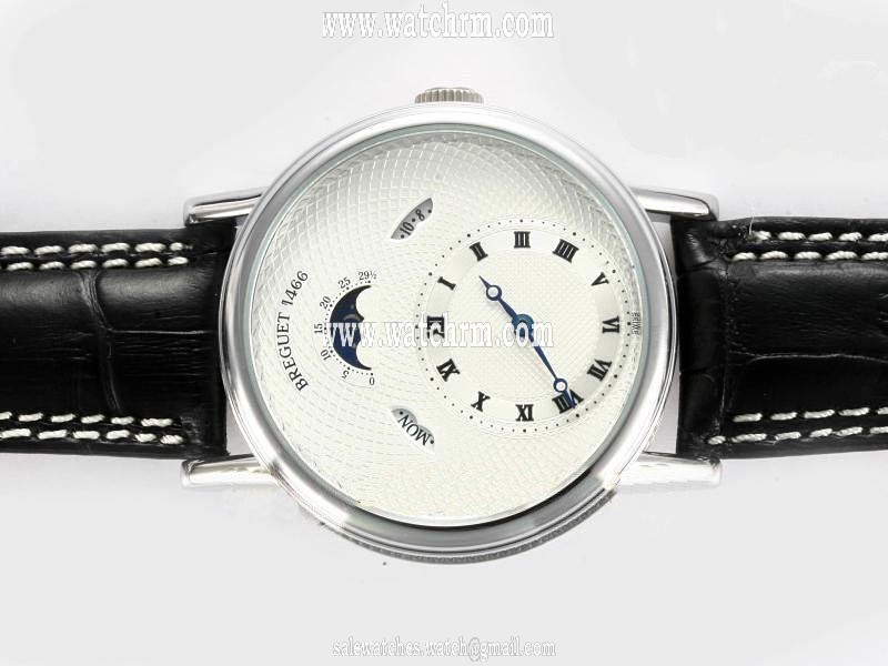 Breguet Classique Moonphase 3330BB/1E/986 Stainless Steel Case Stainless Steel Bezel Mens Watch