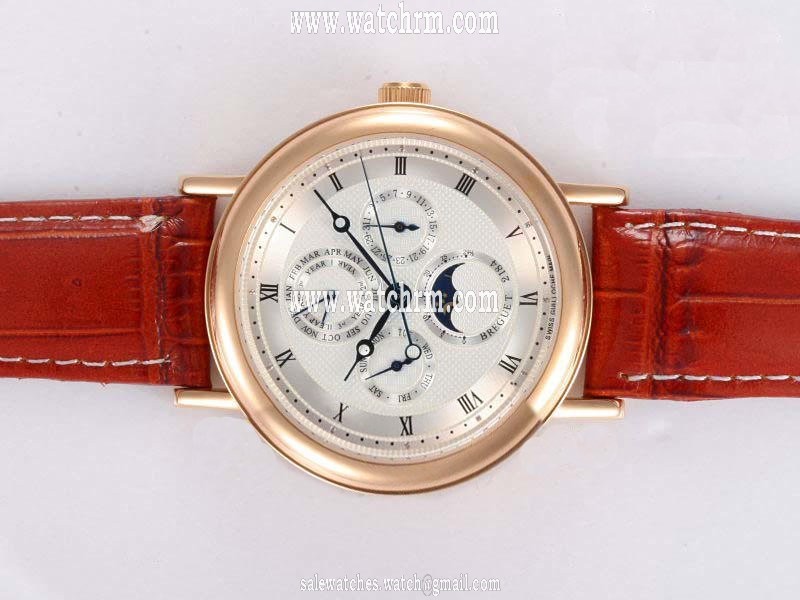 Breguet Classique Perpetual 5447BR/1E/9V6 Automatic Round White Dial Watch